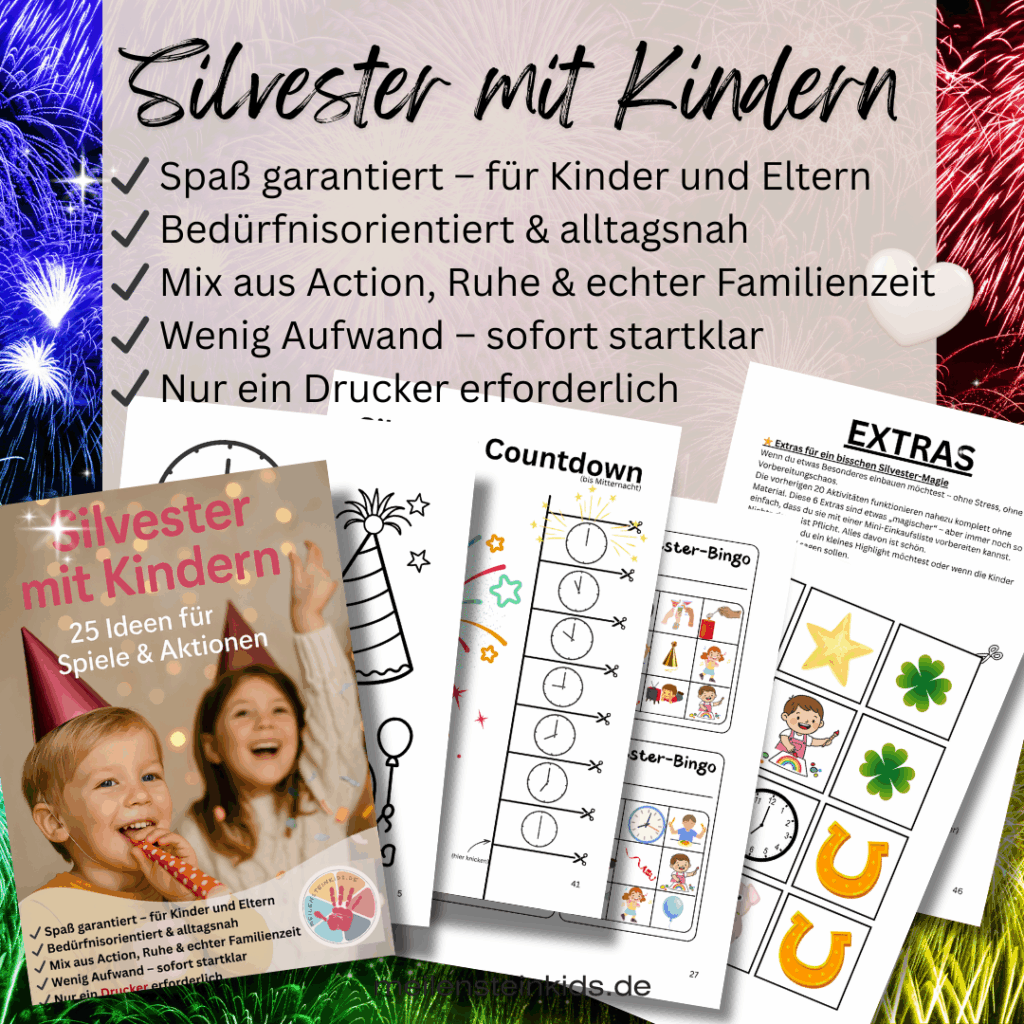 MSilvester entspannt feiern mit Kleinkindern
